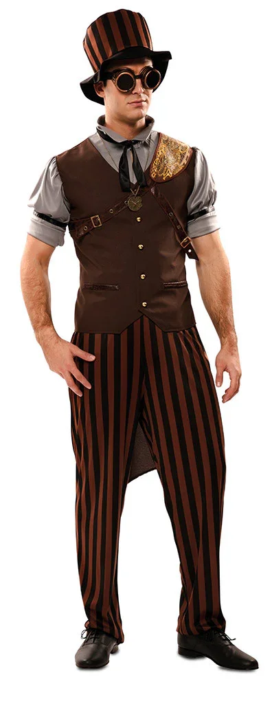 Disfraz de Steampunk Victoriano para Hombre - Image 3