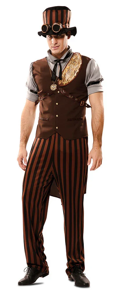 Disfraz de Steampunk Victoriano para Hombre - Image 4