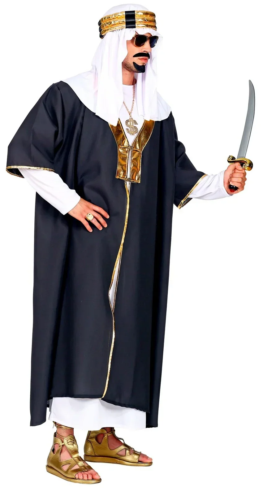 Disfraz de Sultán Árabe para Hombre - Image 4
