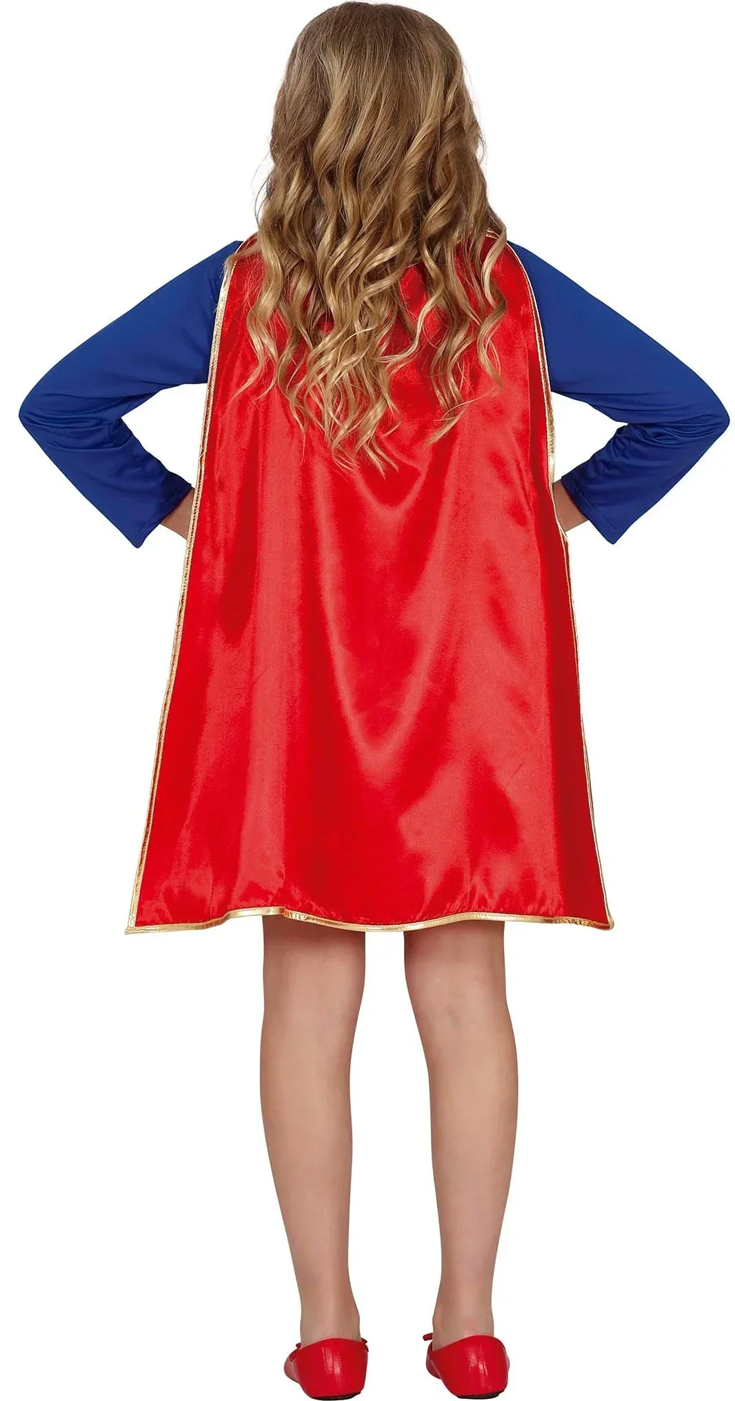 Disfraz de Super Niña con Capa Infantil - Image 2