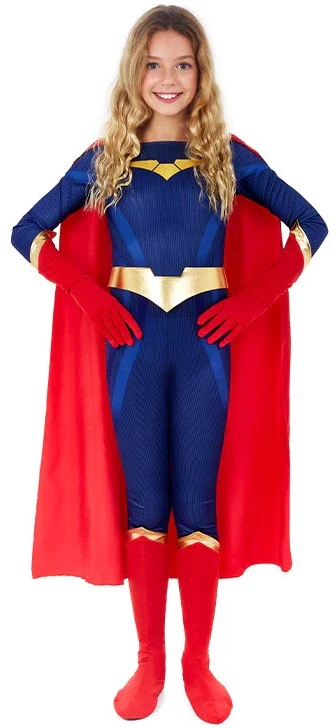 Disfraz de Superheroína Poderosa para Niña