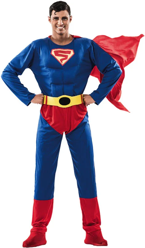 Disfraz de Super Hombre Musculoso para Adulto - Image 2