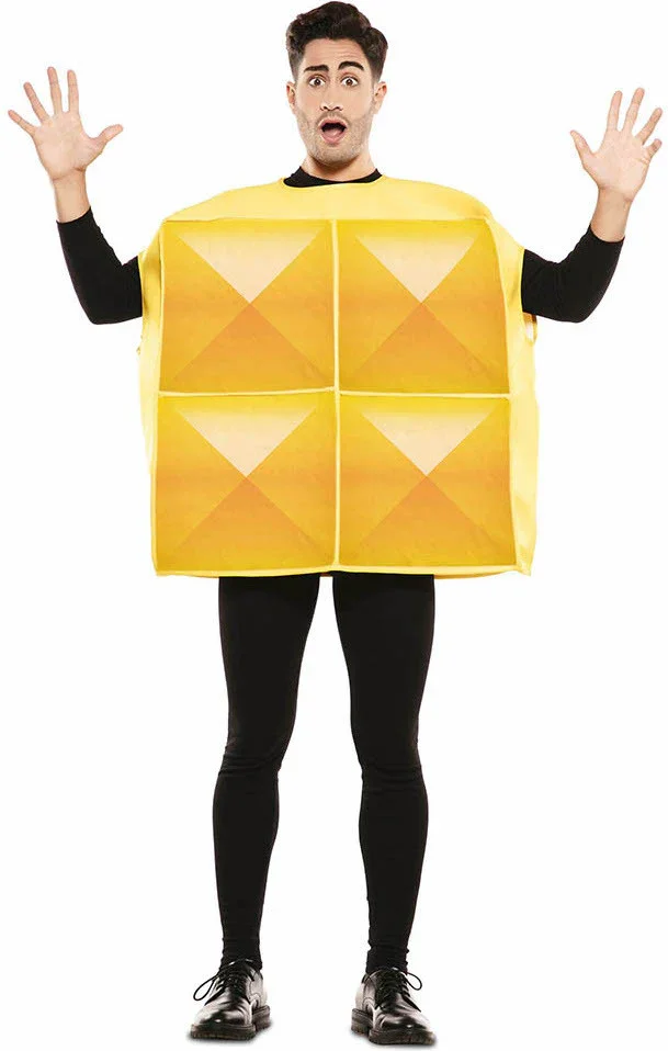 Disfraz de Tetris Amarillo para Adulto - Image 2
