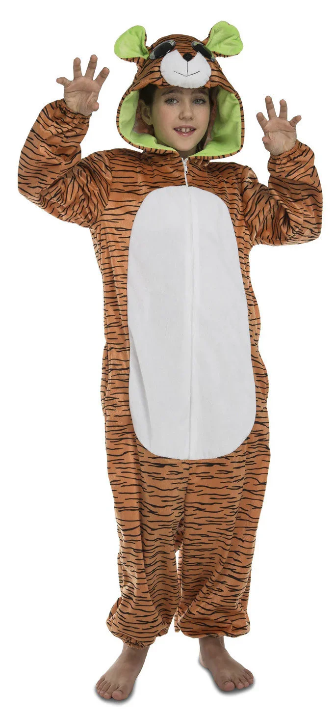 Disfraz de Tigre Ojazos Pijama para Niños - Image 2
