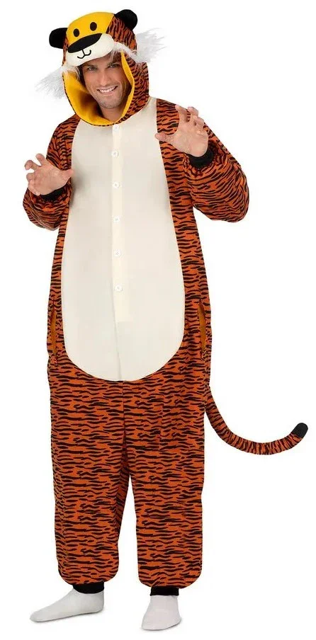 Disfraz de Tigre Pijama para Adulto