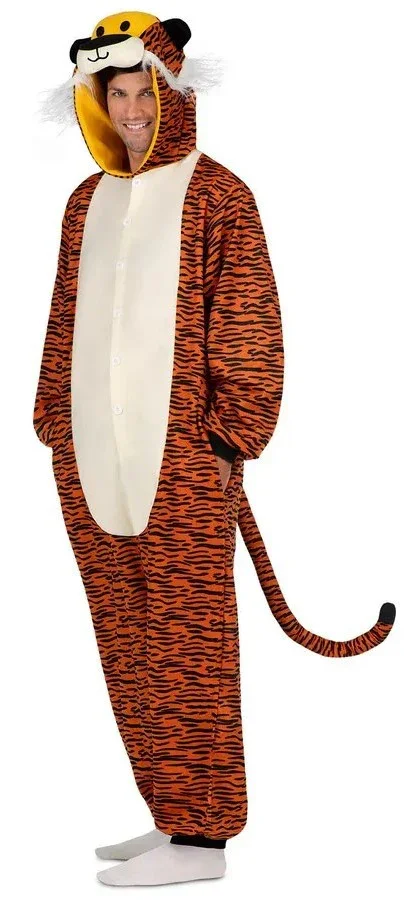 Disfraz de Tigre Pijama para Adulto - Image 5