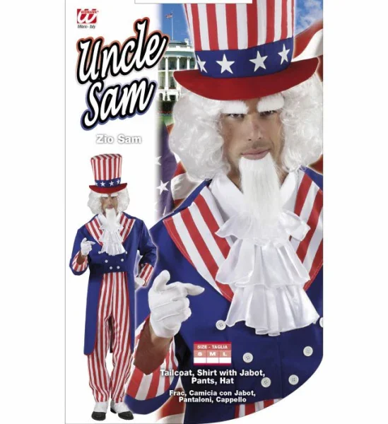 Disfraz de Tío Sam Americano para Hombre - Image 5