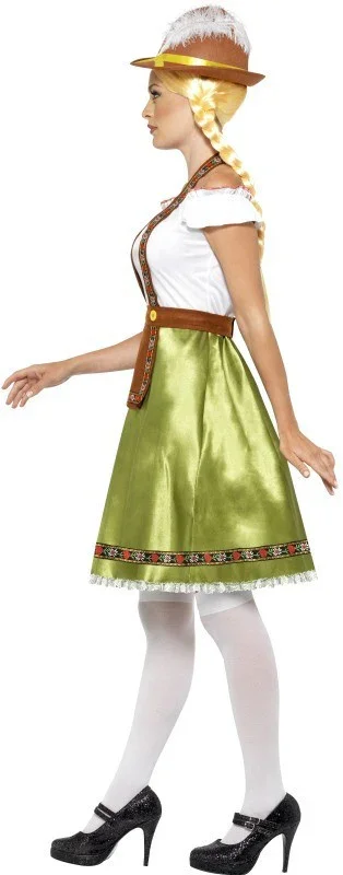 Disfraz de Tirolesa Oktoberfest Verde para Mujer - Image 4
