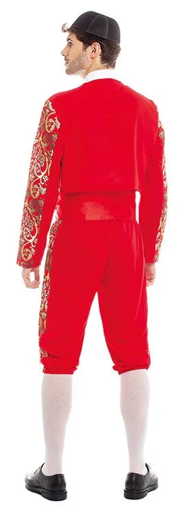 Disfraz de Torero Rojo para Hombre - Image 2