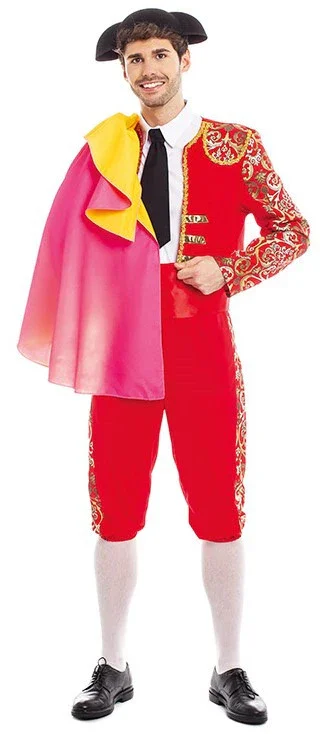 Disfraz de Torero Rojo para Hombre - Image 3