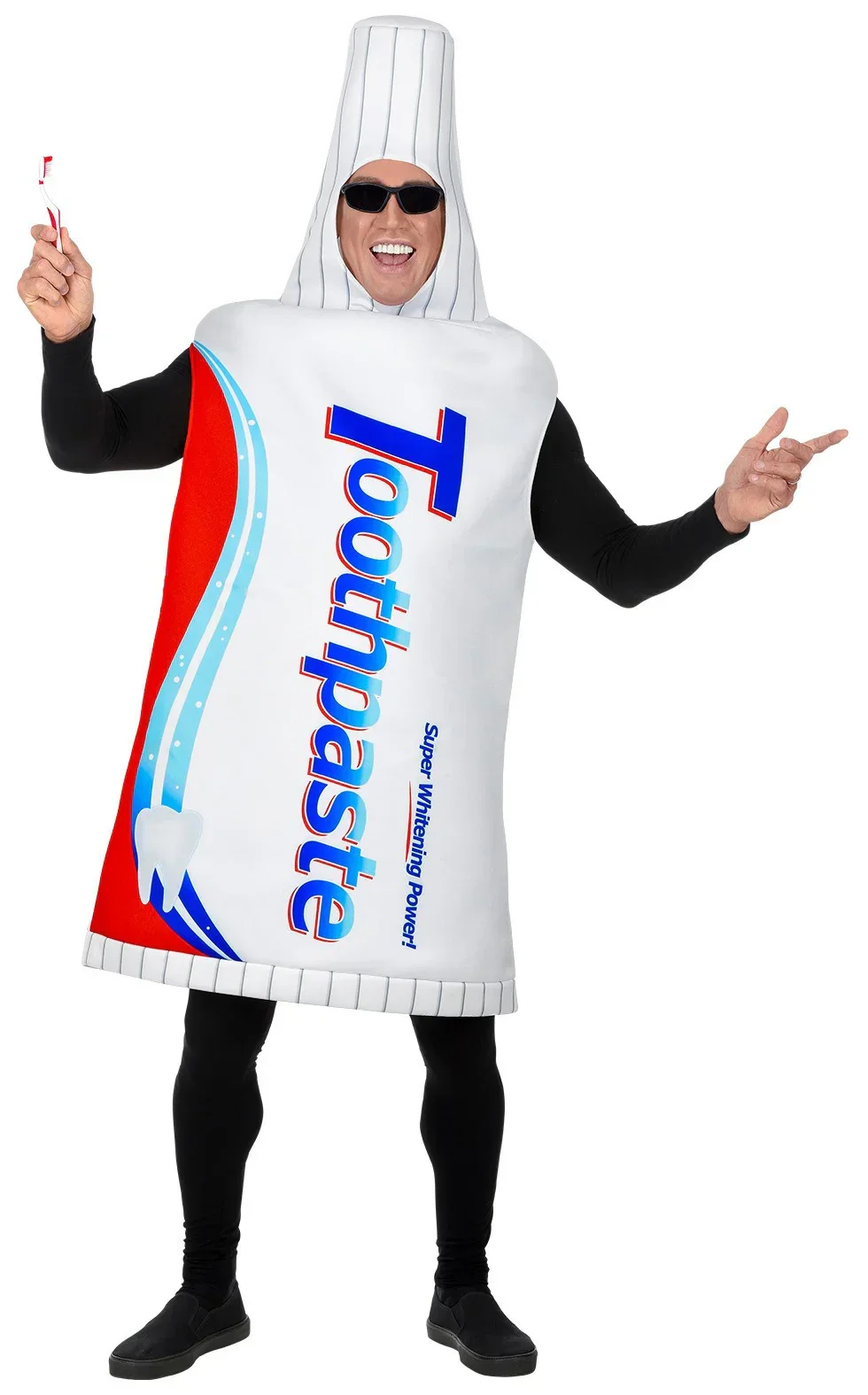 Disfraz de Tubo de Pasta de Dientes para Adulto - Image 3