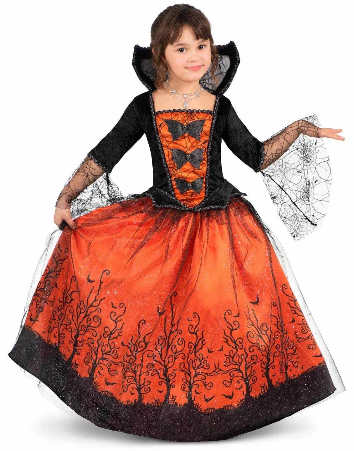 Disfraz de Vampiresa Elegante para Niña