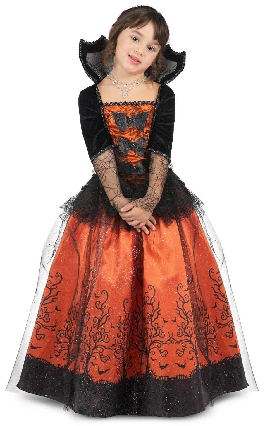 Disfraz de Vampiresa Elegante para Niña - Image 2