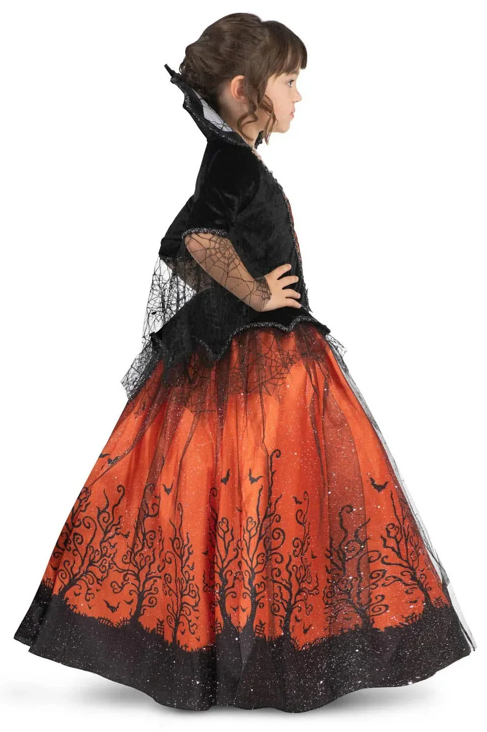 Disfraz de Vampiresa Elegante para Niña - Image 3