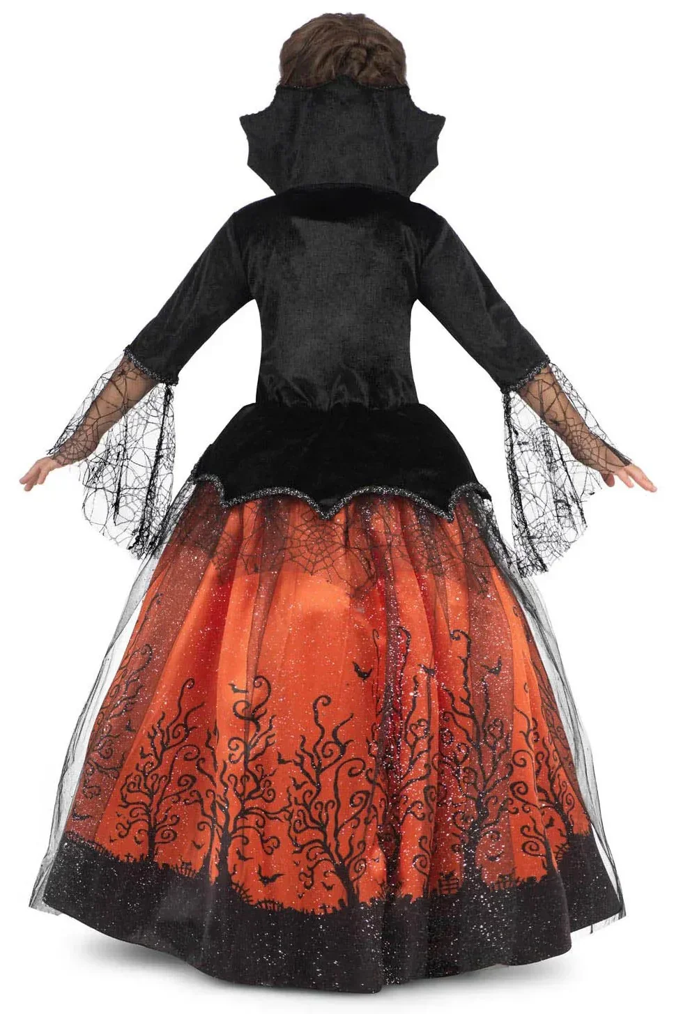 Disfraz de Vampiresa Elegante para Niña - Image 4