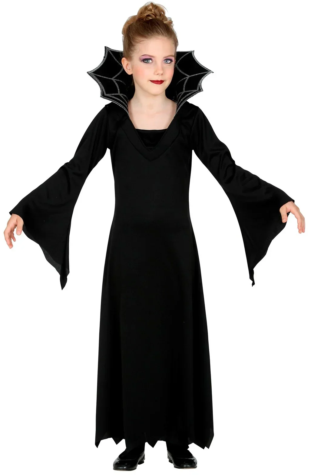 Disfraz de Vampiresa Negra para Niña - Image 2