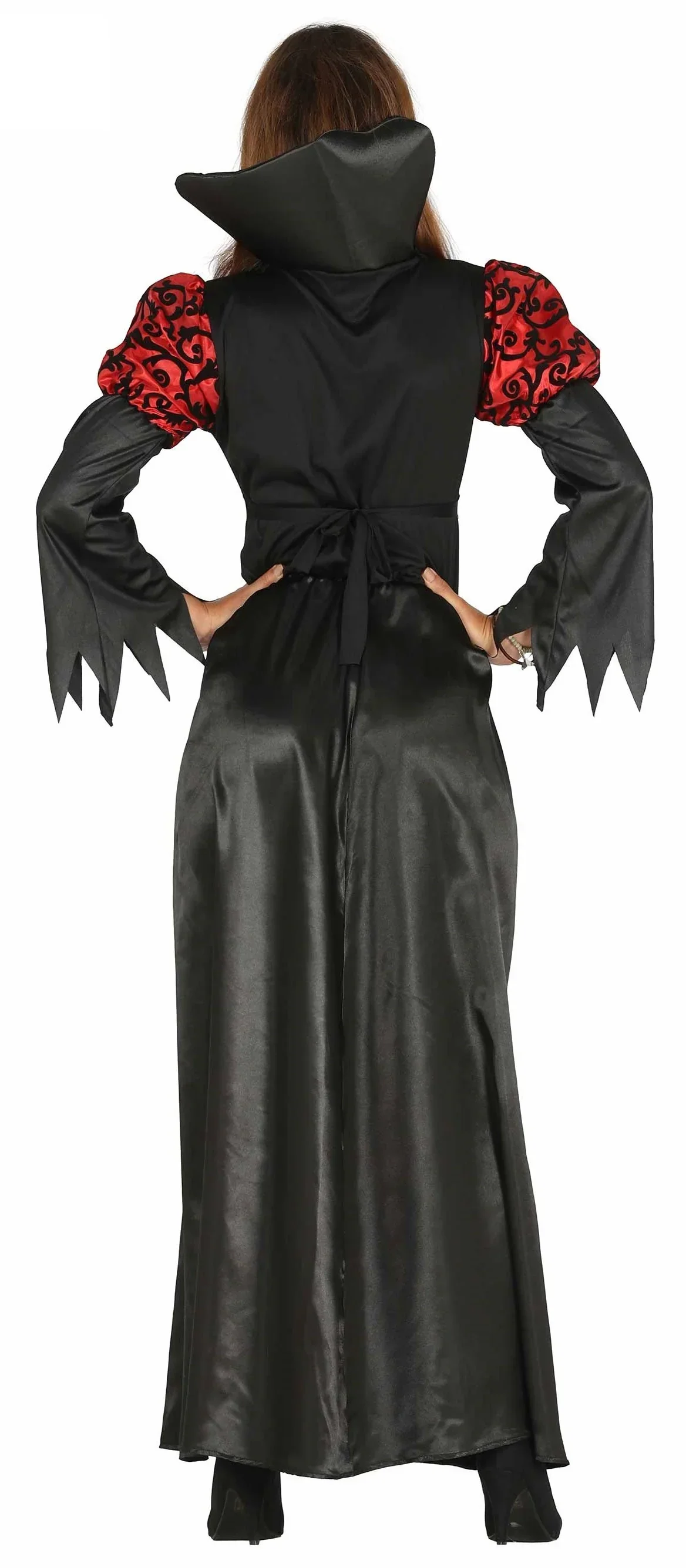 Disfraz de Vampiresa Roja y Negra para Mujer - Image 2