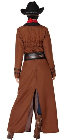 Disfraz de Vaquera con Abrigo Largo para Mujer - Image 2