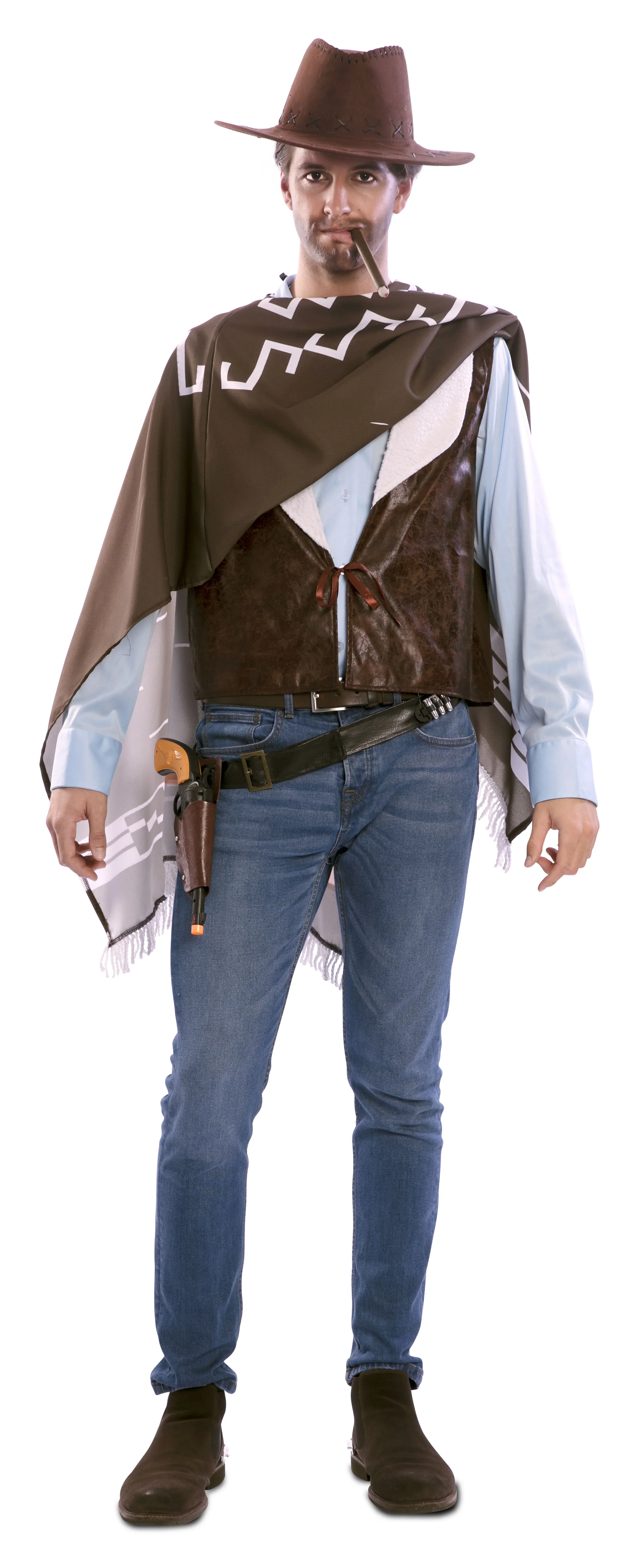 Disfraz de Vaquero Clint Eastwood para Hombre - Image 7