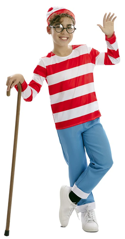 Disfraz de Viajero Wally para Niño