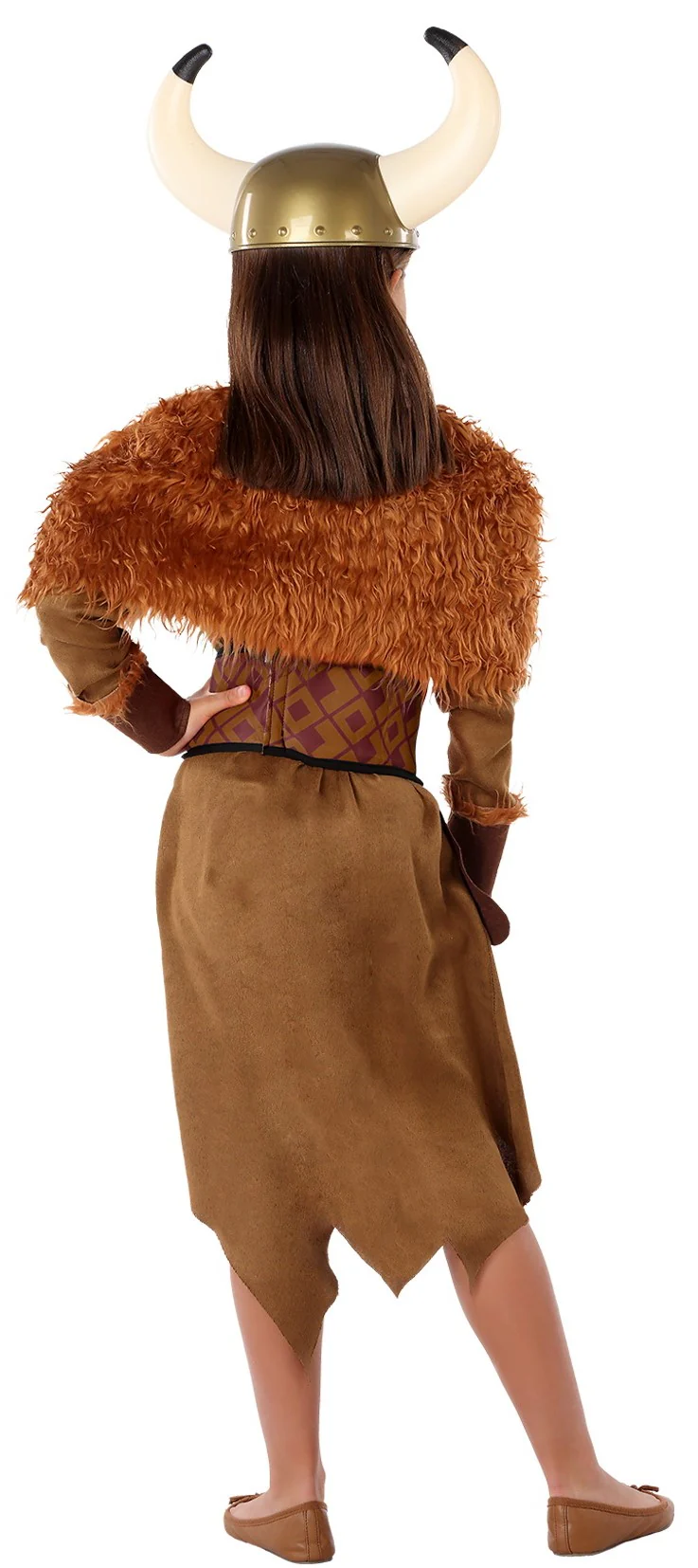 Disfraz de Vikinga Bárbara para Niña - Image 2