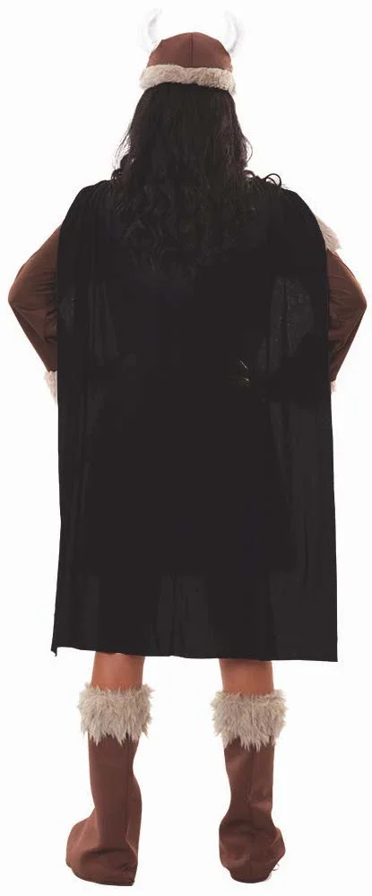 Disfraz de Vikinga Marrón para Mujer - Image 2