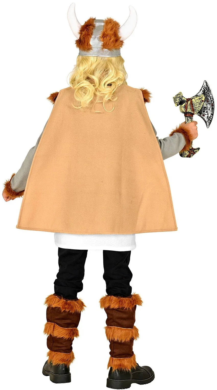 Disfraz de Vikingo con Capa para Niño - Image 2