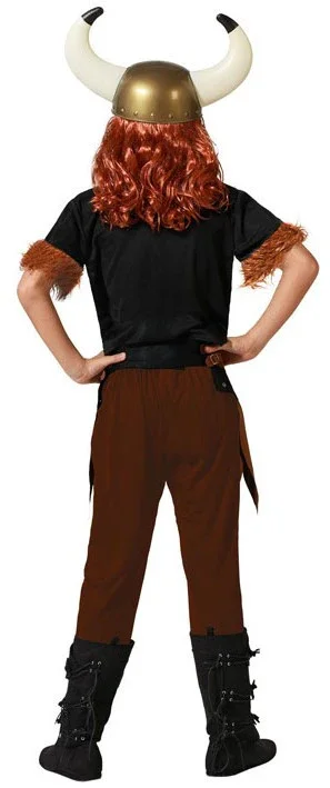 Disfraz de Vikingo Oscuro Infantil - Image 2
