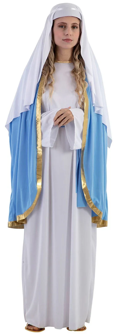 Disfraz de Virgen María con Capa para Mujer - Image 5