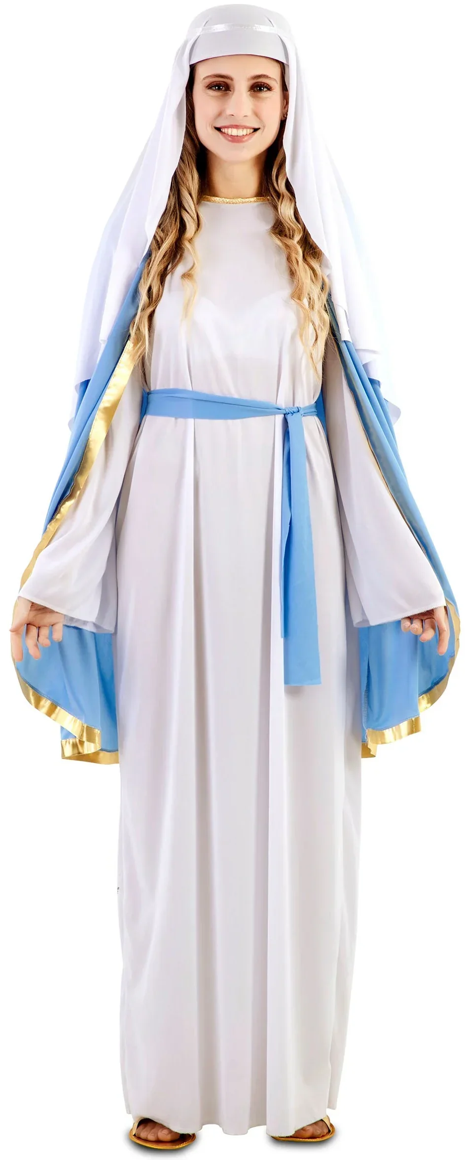 Disfraz de Virgen María con Capa para Mujer - Image 6
