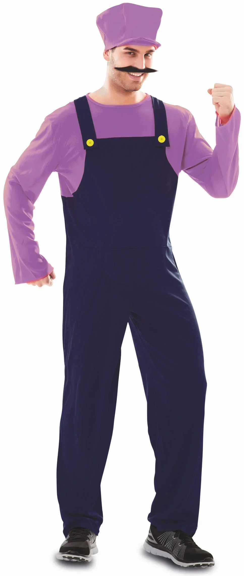 Disfraz de Waluigi para Hombre