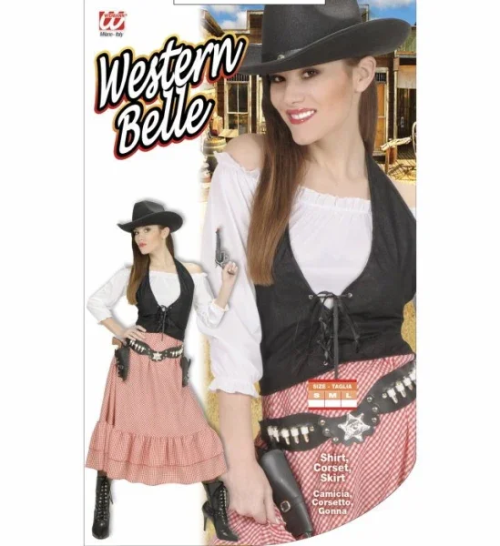 Disfraz de Vaquera Western para Mujer - Image 3