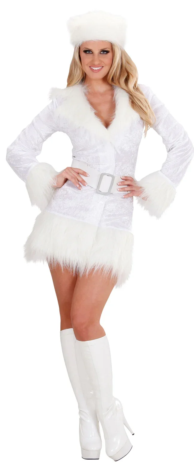 Disfraz de Rusa Blanco para Mujer