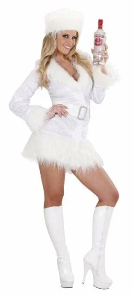 Disfraz de Rusa Blanco para Mujer - Image 2