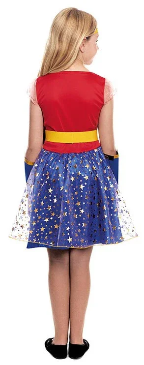 Disfraz de Wonder Lady Corto para Niña - Image 2