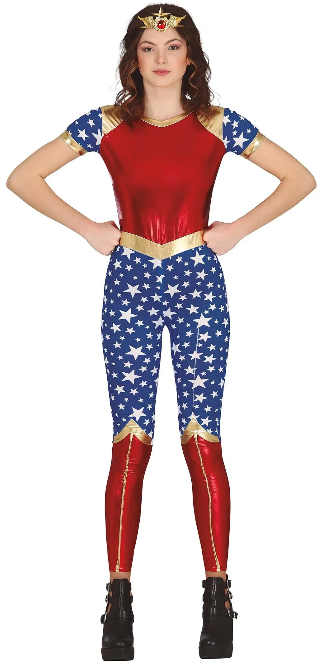 Disfraz de Wonder Lady Estrellas para Niña - Image 2