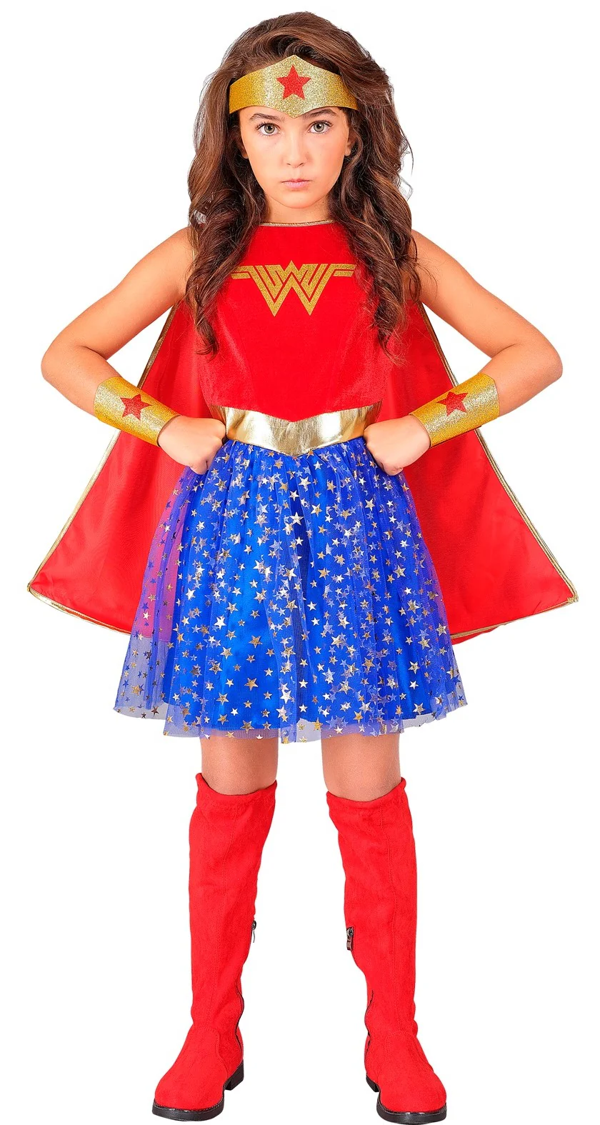 Disfraz de Wonder Lady Infantil con Falda de Tul - Image 4