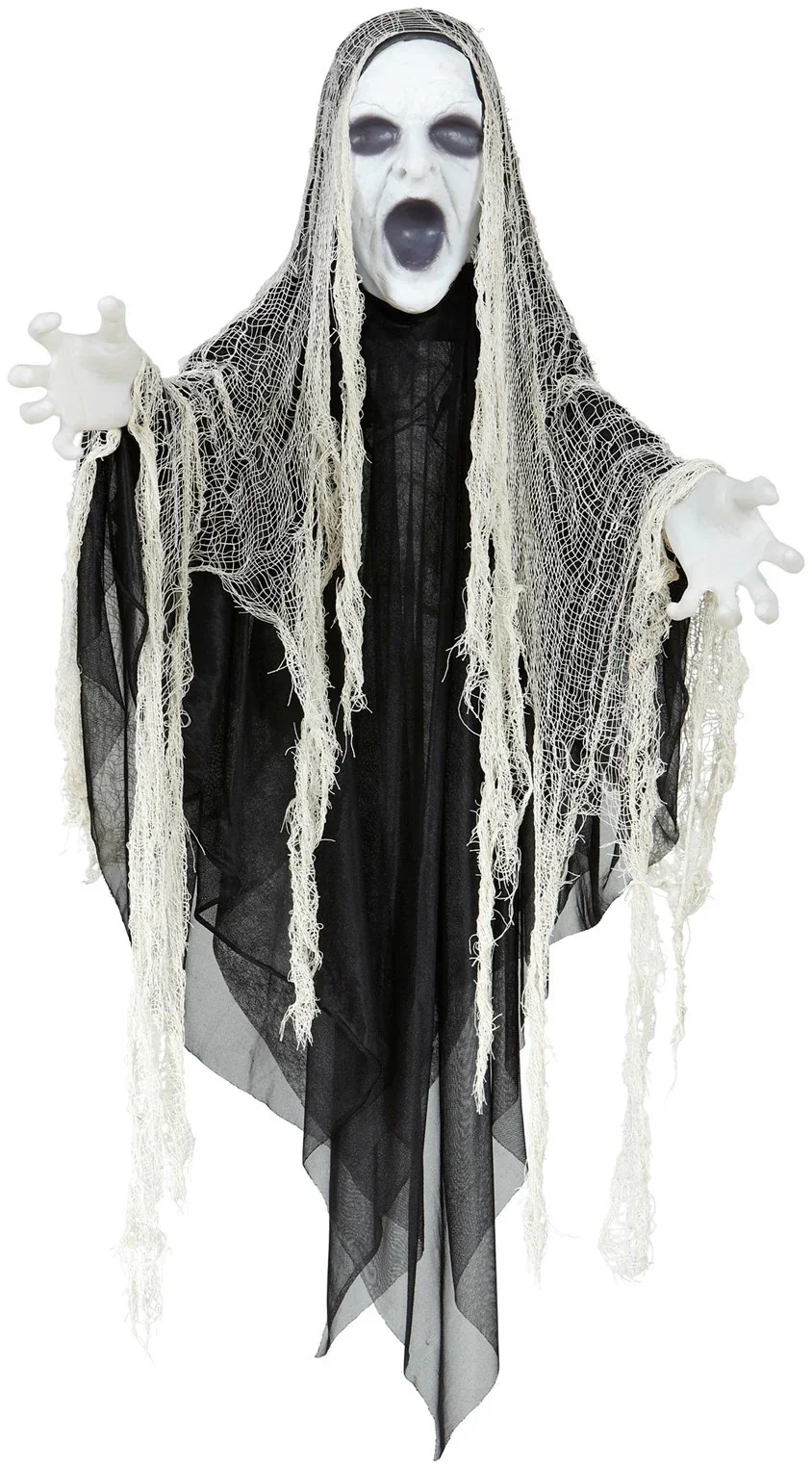 Fantasma Siniestro para Colgar de 153cm con Luz y Sonido - Image 4