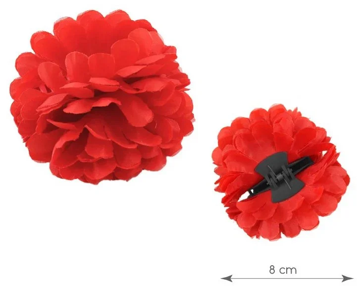 Clavel de Sevillana o Chulapa Roja con Pinza