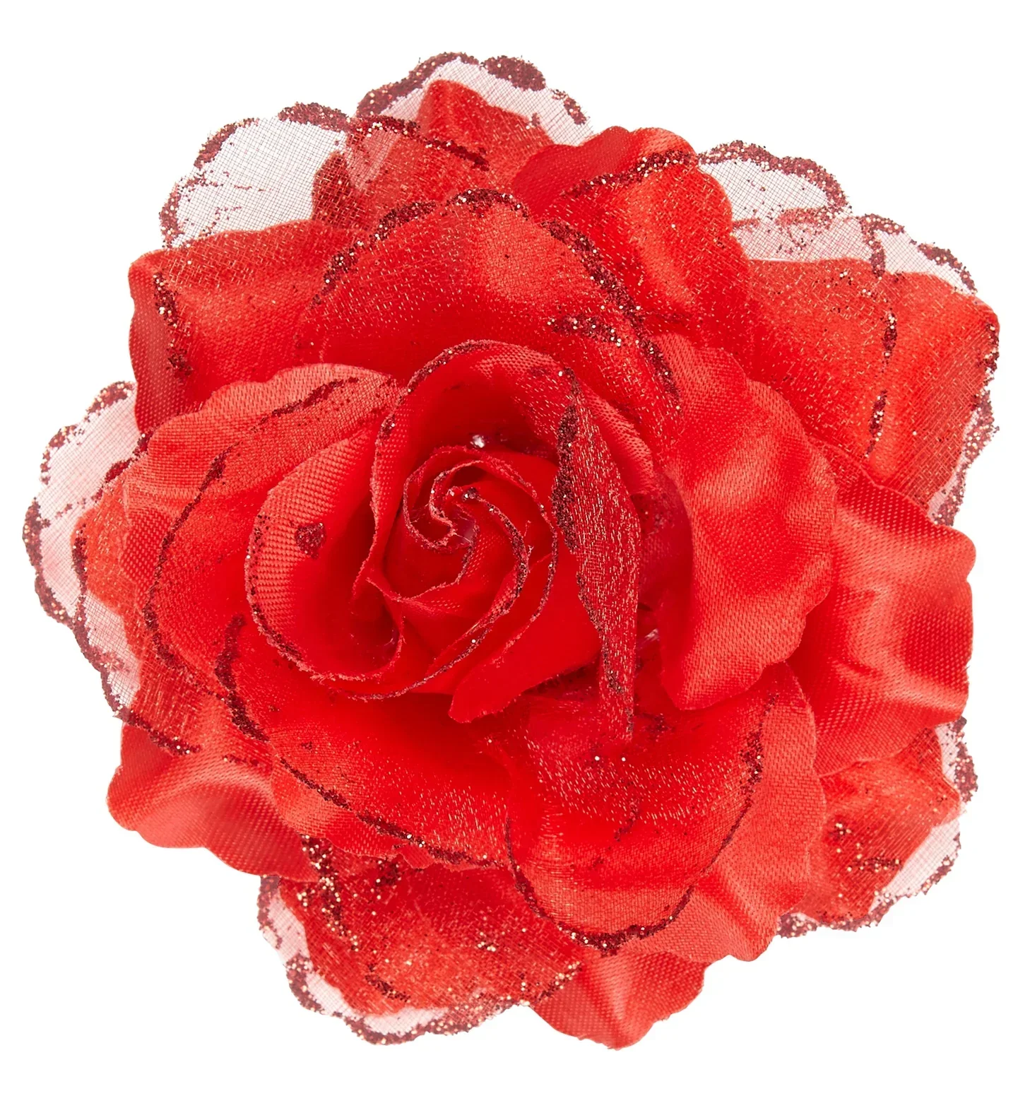 Flor de Tela Roja