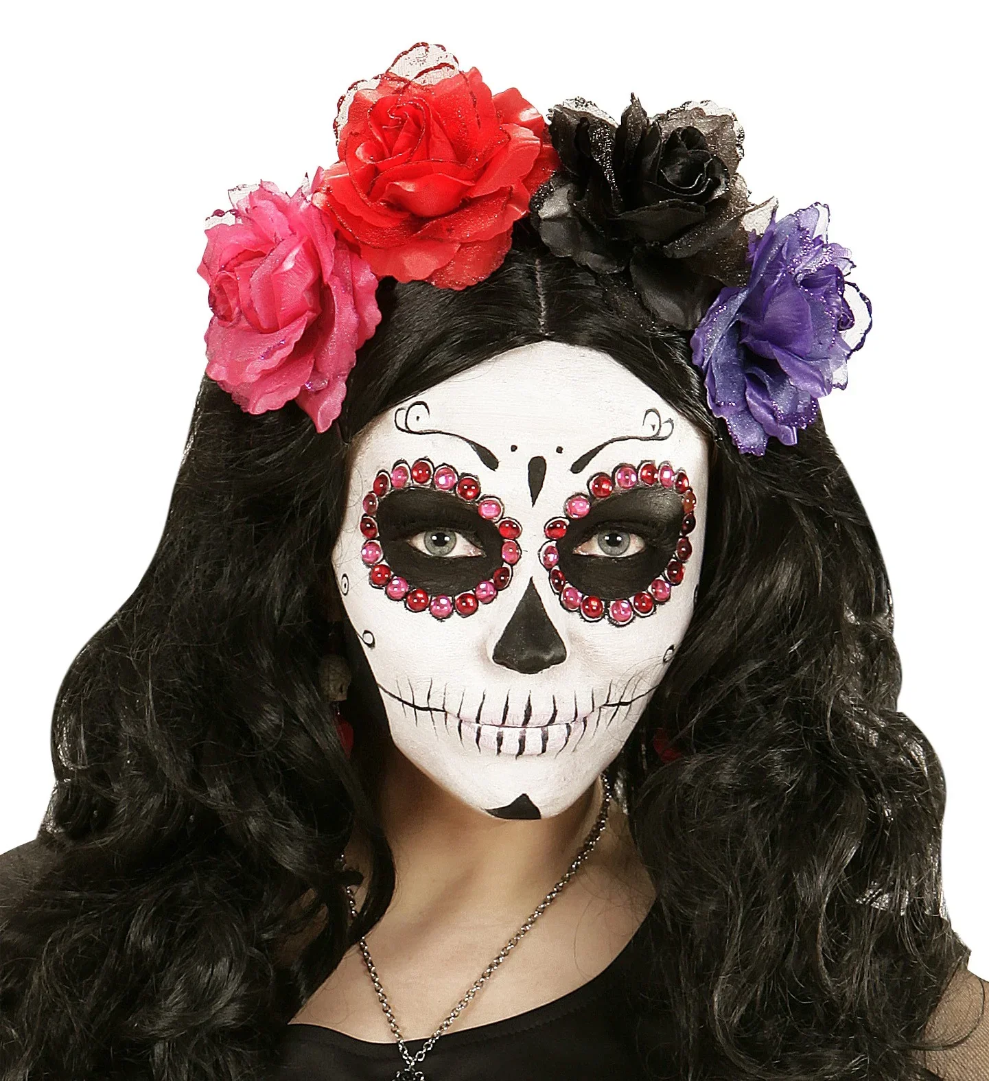 Flor de Tela Rosa - Image 2
