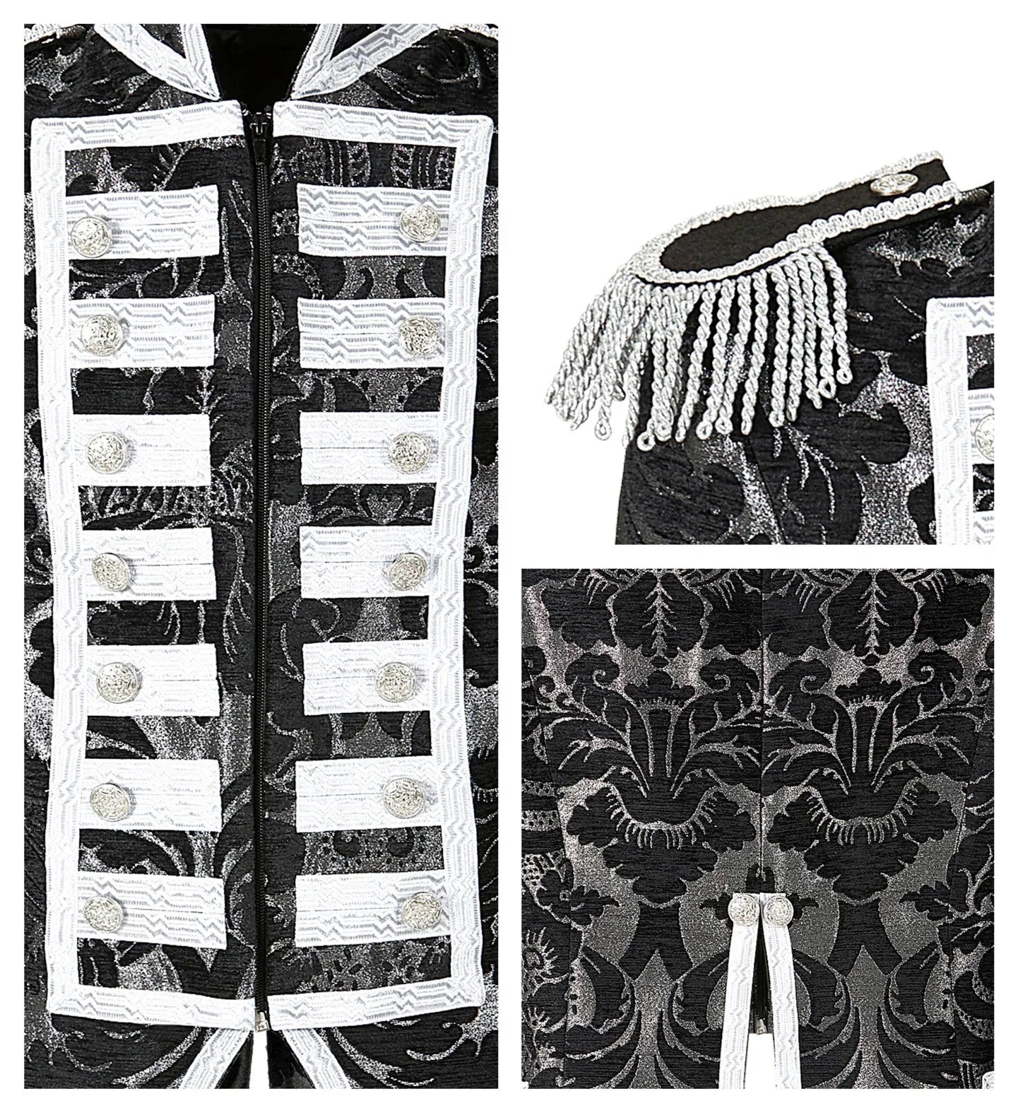 Frac Negro Premium para Hombre - Image 6