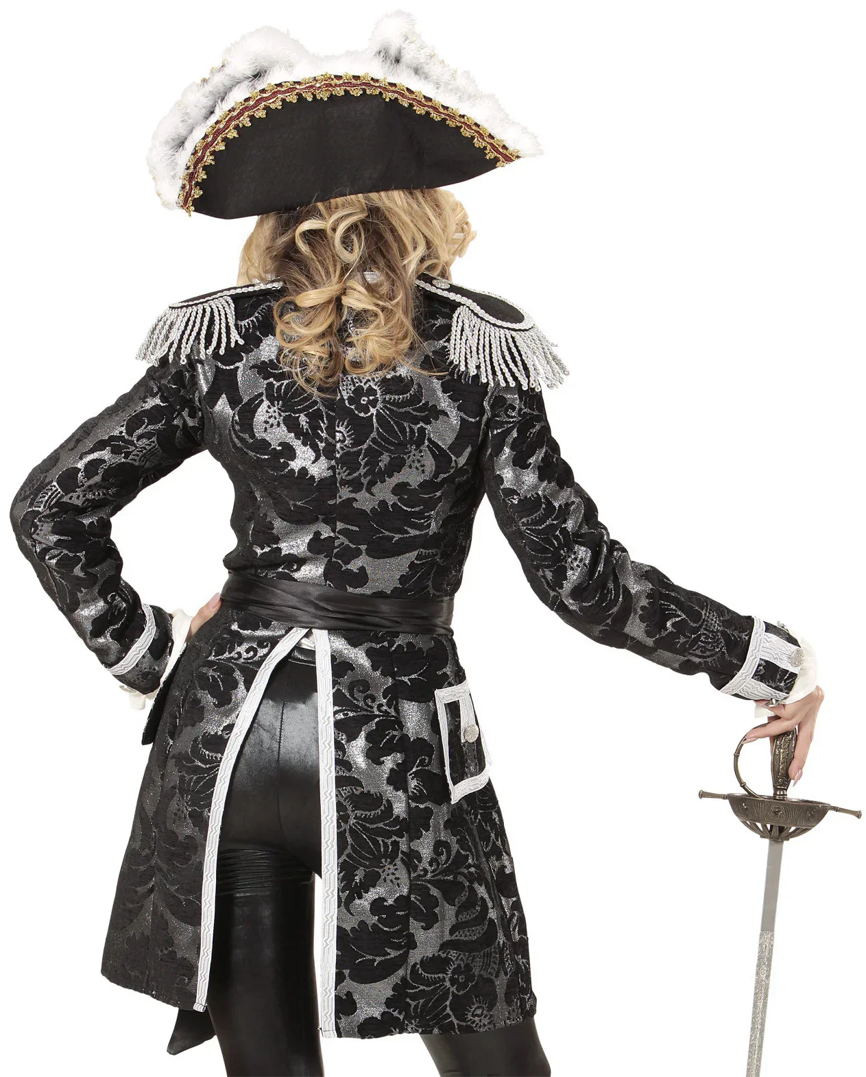 Frac Negro Premium para Mujer - Image 2