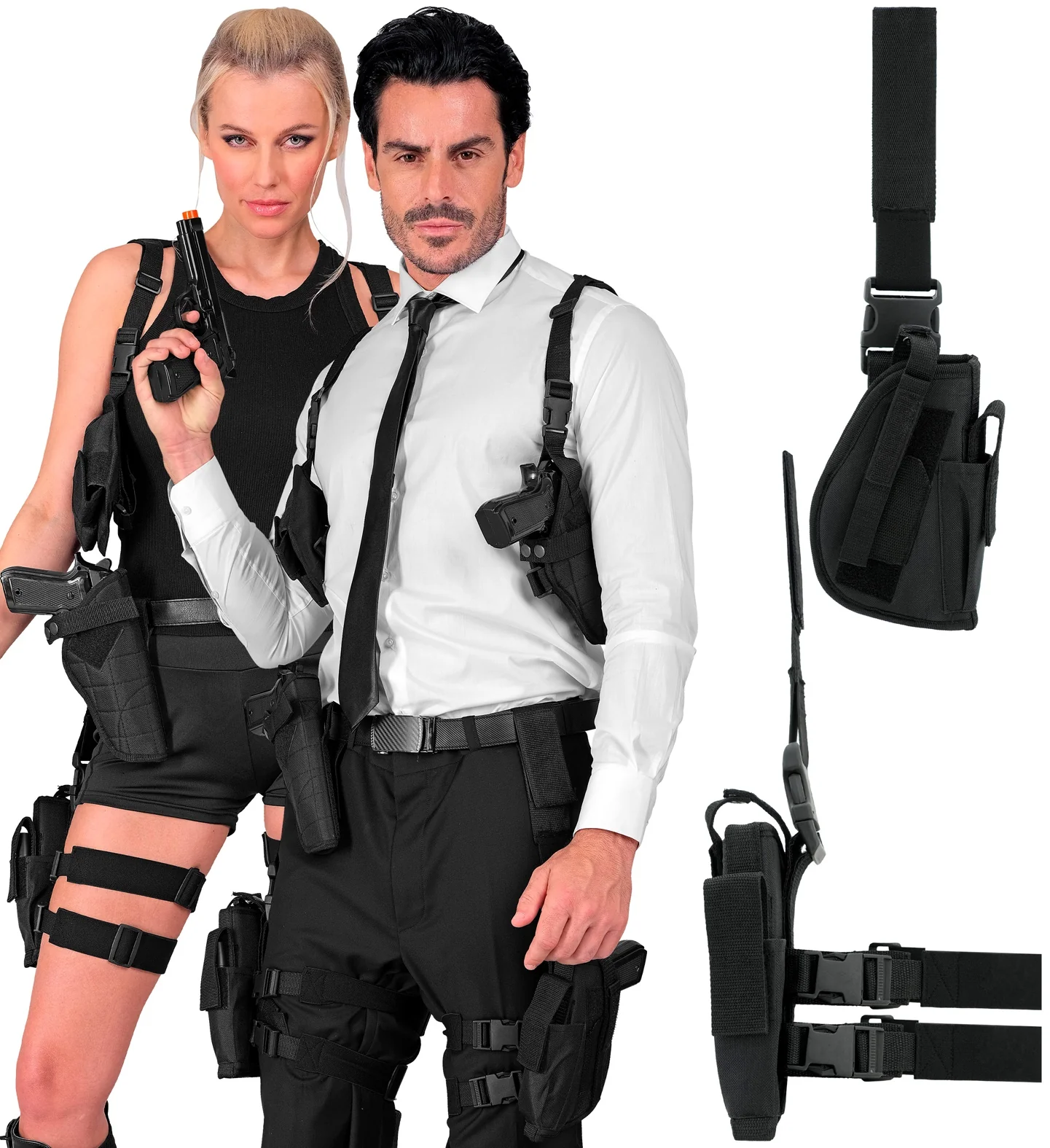 Funda Táctica para la Pierna con Pistolera - Image 2