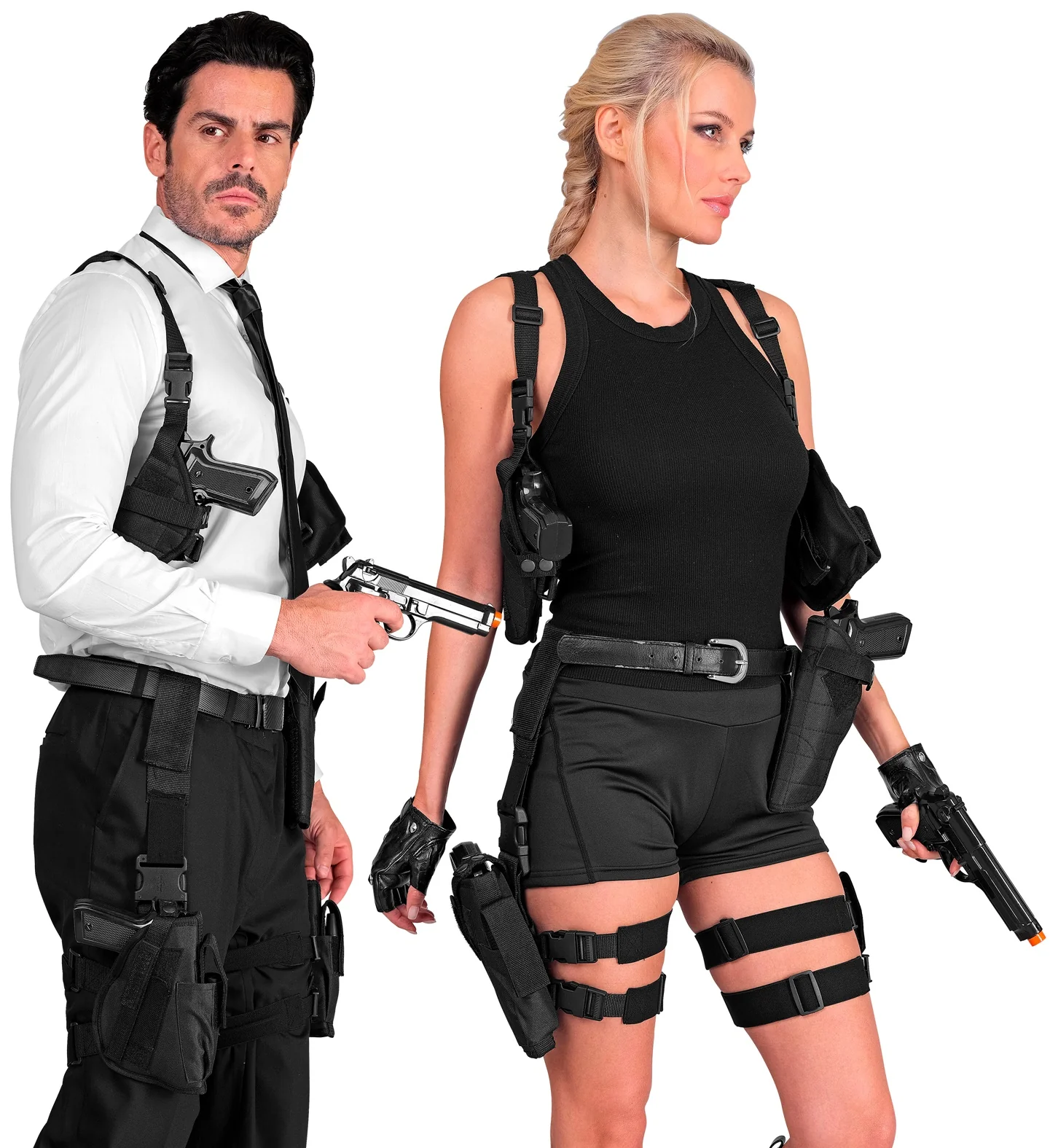 Funda Táctica para la Pierna con Pistolera - Image 4