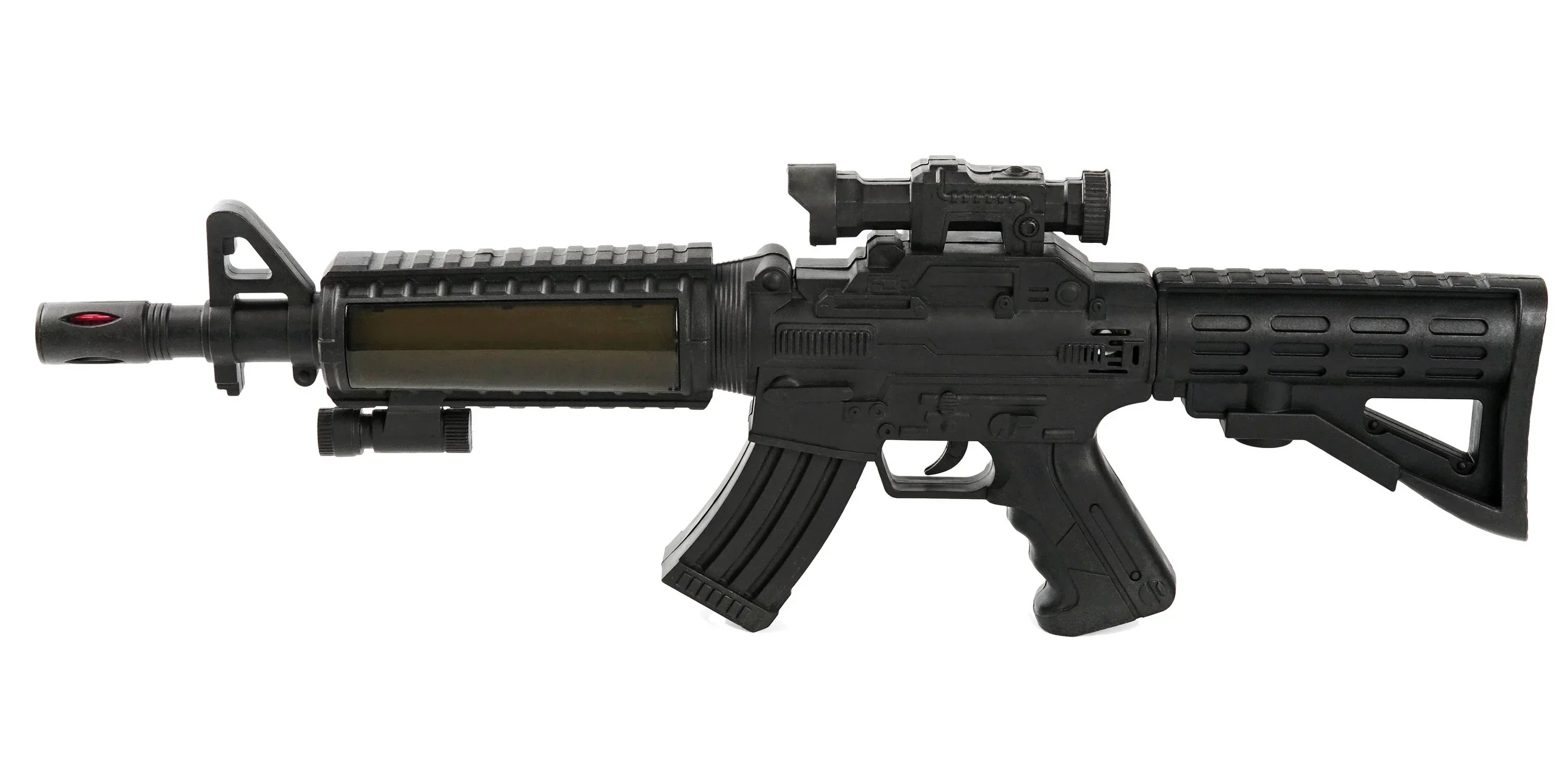 Fusil de Asalto M4 con Luz y Sonido - Image 2