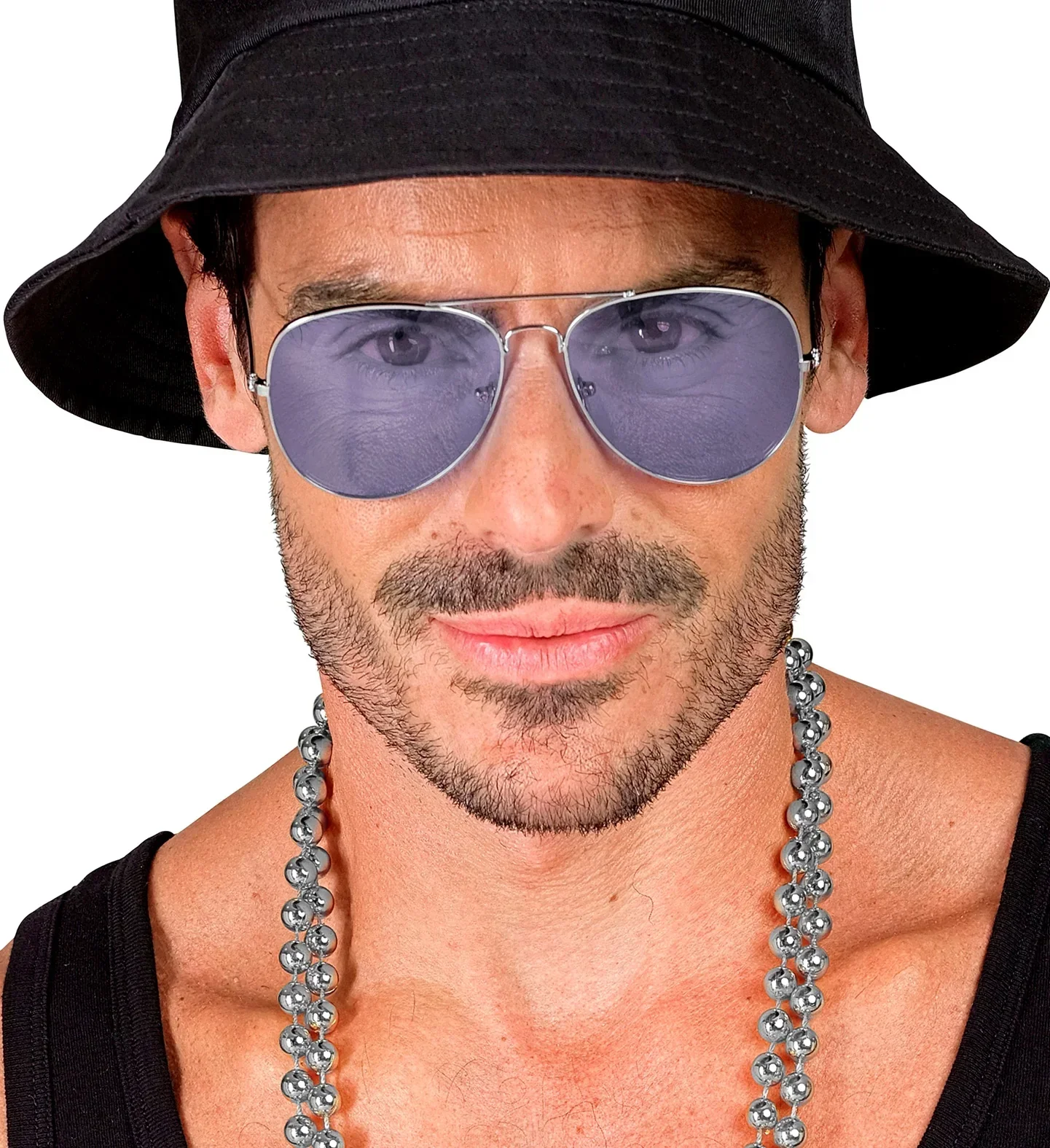Gafas Aviador Metálicas con Lentes Azules - Image 2