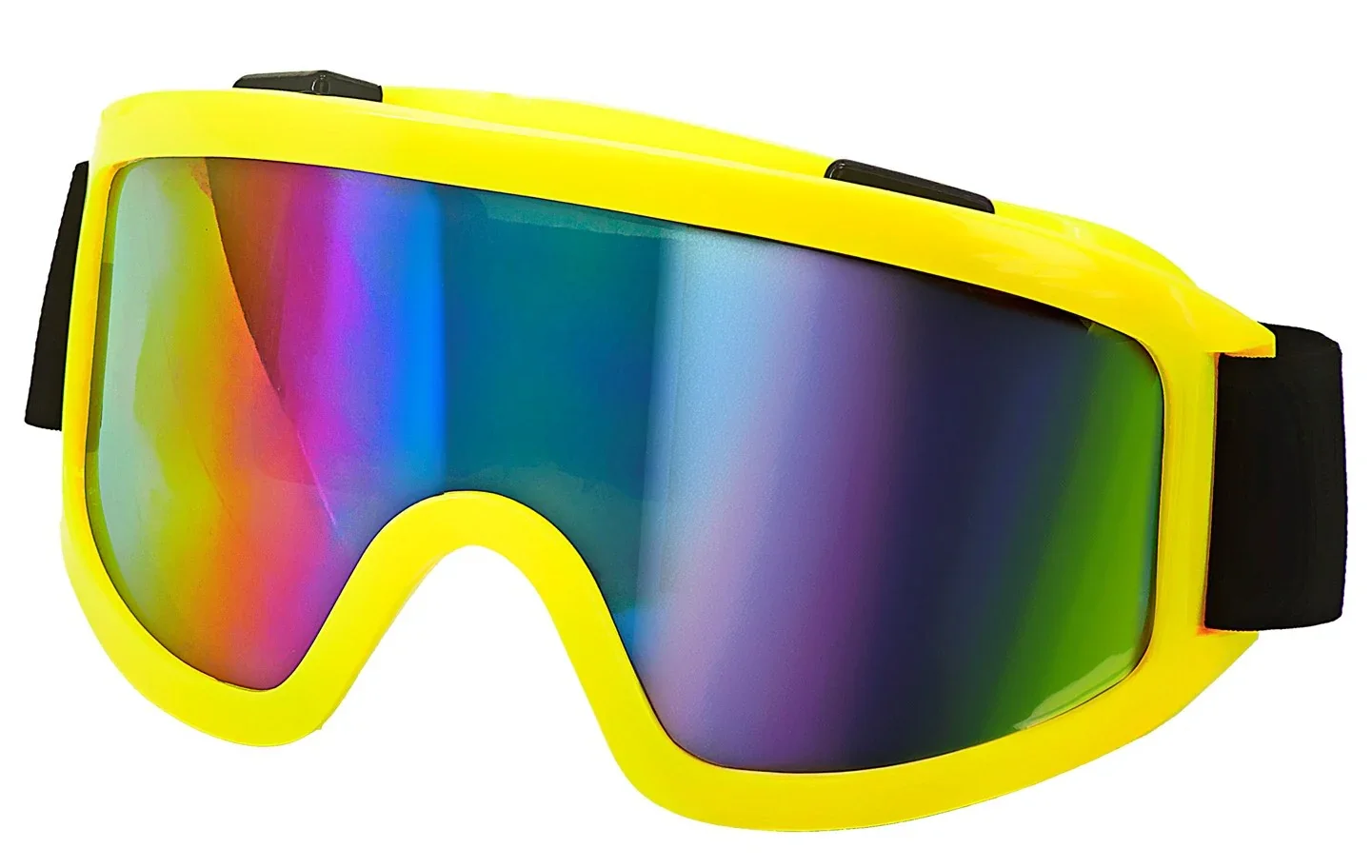 Gafas de Esquí o Snowboard Años 80 Amarillo Neón