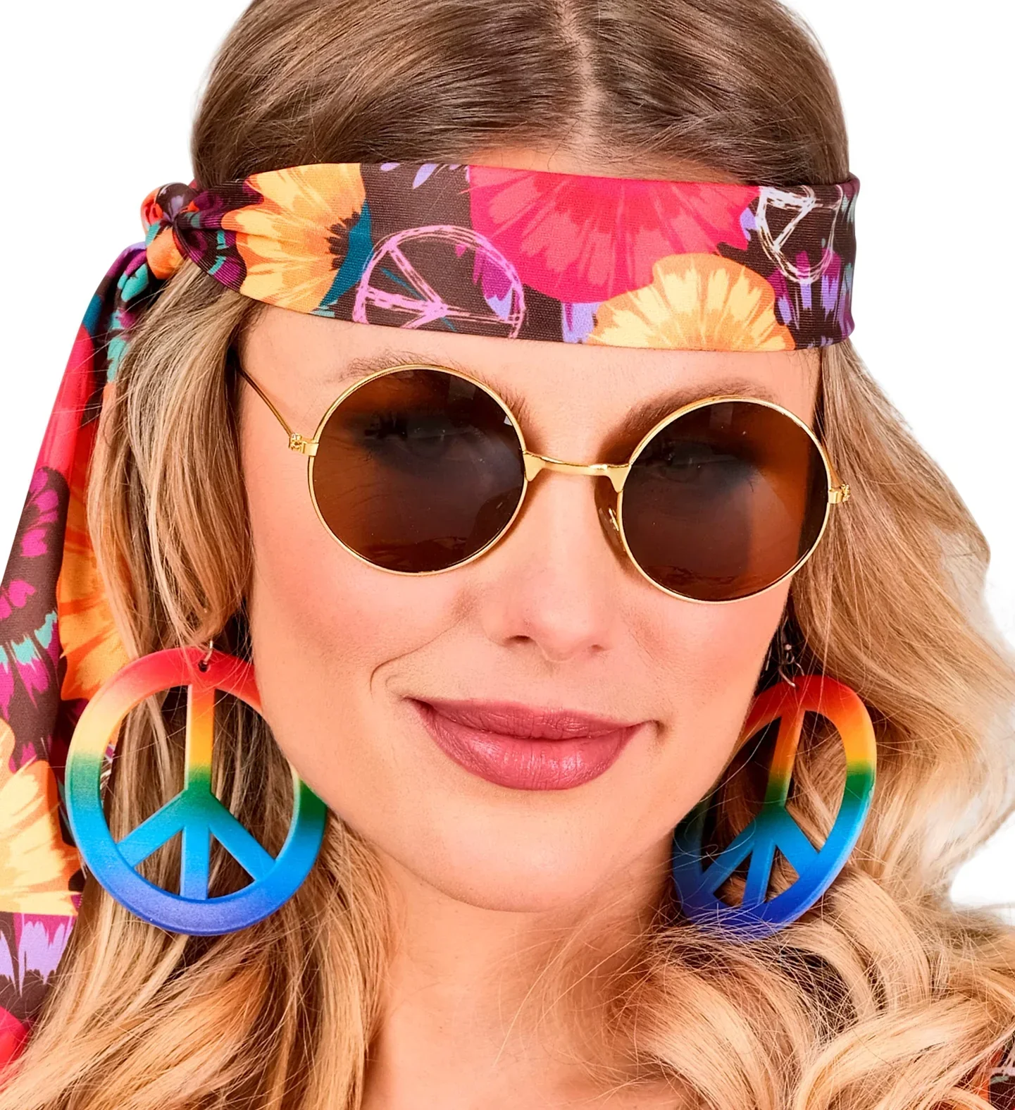 Gafas Hippies Redondas con Cristales Oscuros - Image 4