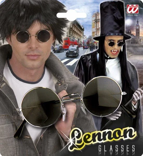 Gafas Negras Redondas - Lennon - - Image 4